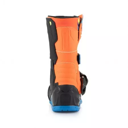 Alpinestars Tech 3S Kids cross enduro motorističke čizme za djecu narančasto plavo žuto 10-6