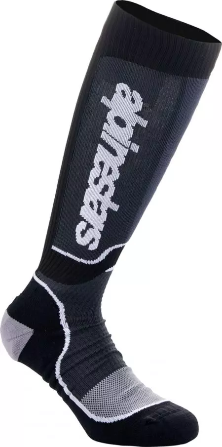 Alpinestars MX Youth čarape za djecu crno bijele M/L - 4742324-12-M/L