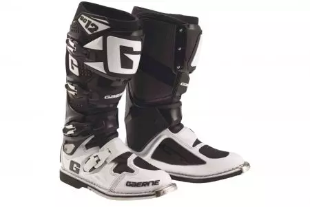 Gaerne SG-12 Enduro motorističke čizme crno bijele 44-1