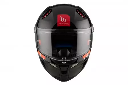 Kask motocyklowy integralny MT Helmets Revenge 2 S Solid połysk czarny L-8