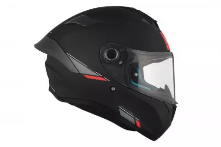 Motociklistička kaciga koja pokriva cijelo lice MT Helmets FF106B Targo S Solid A1 mat crna L-6