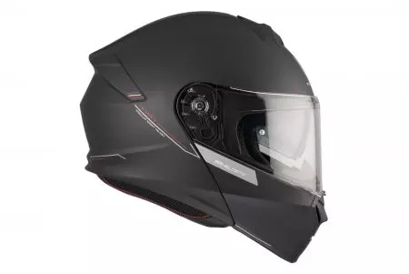 Kask motocyklowy szczękowy MT Helmets FU935SV Genesis SV Solid A1 matowy czarny M-6
