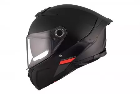 Kask motocyklowy integralny MT Helmets MT FF118SV Thunder 4 SV Solid A1 połysk czarny L-2