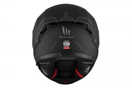 Kask motocyklowy integralny MT Helmets MT FF118SV Thunder 4 SV Solid A1 matowy czarny XS-4