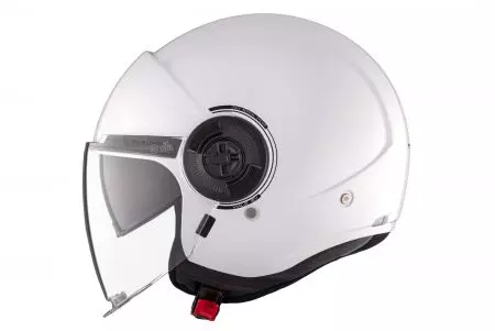 Kask motocyklowy otwarty MT Helmets OF502SV B Viale SV S Solid A0 połysk biały L-2