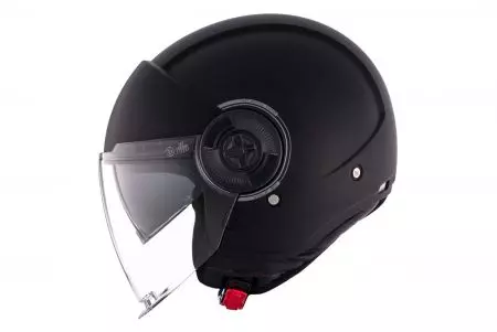 MT Helmets OF502SV B Viale SV S Solid A1 capacete aberto para motociclistas preto mate L-2