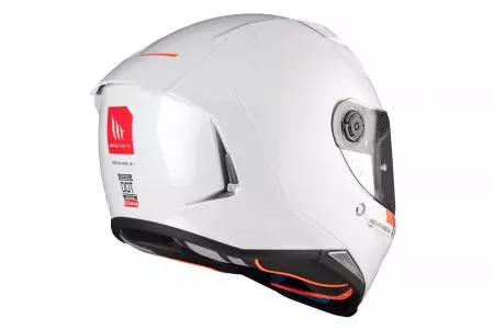 Kask motocyklowy integralny MT Helmets FF110B Revenge 2 S Solid A0 połysk biały XS-5