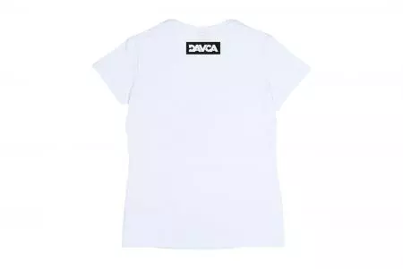 Koszulka T-shirt damski DAVCA white R.I.P. M-2