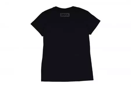 Koszulka T-shirt damski DAVCA black Glitter logo M-2