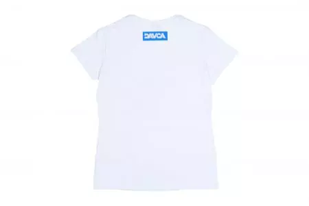 T-shirt feminina DAVCA logótipo azul M-2