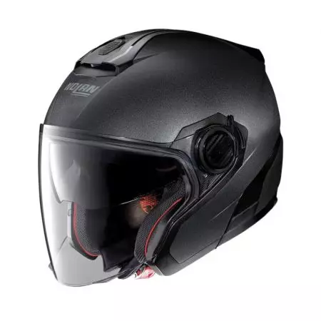 Nolan N40-5 06 Special N-Com 9 antracite capacete aberto de motociclista L-1