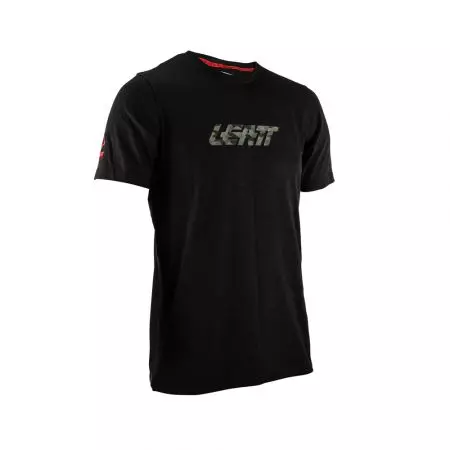Koszulka T-Shirt Leatt Camo czarny M-1