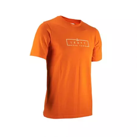 Koszulka T-Shirt Leatt Core Flame pomarańczowy L - 5023047202