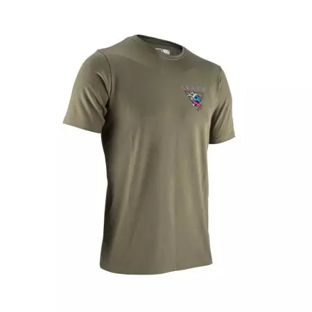 Koszulka T-Shirt Leatt Core Pine zielony L - 5023047302