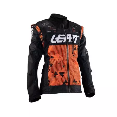 Leatt Moto 4.5 X-Flow Jacket Narančasta enduro motociklistička jakna L-1