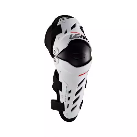 Nakolanniki ochraniacze kolan Leatt Dual Axis Junior Knee and Shin Guard biały czarny - 5023051100