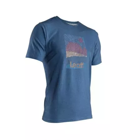 Leatt Core Denim T-Shirt plava M-1