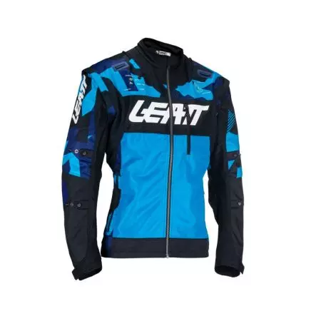 Leatt Moto 4.5 X-Flow Jacket Plava jakna za enduro cross-country motocikl M - 5024080131