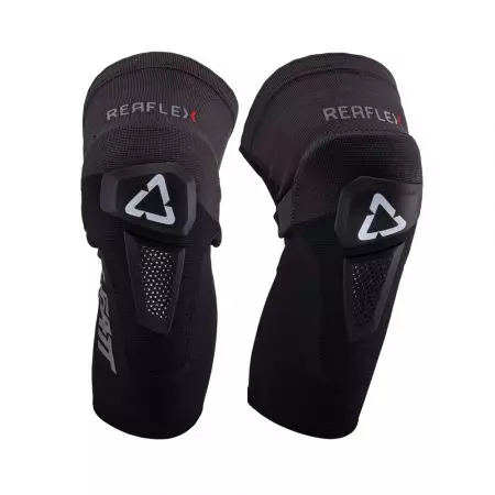 Leatt Reaflex Hybrid Junior Knee Guard štitnici za koljena, crni - 5024061060