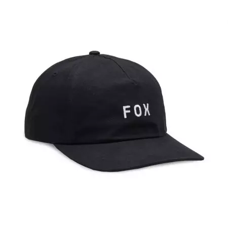 Fox Wordmark podesiva bejzbolska kapa crne OS boje - 31637-001-OS