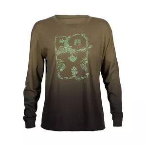 Koszulka z długim rękawem Fox Lady Sensory Dye Olive Green M - 31773-099-M