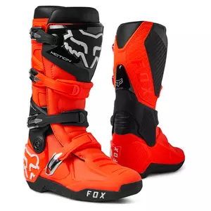 Buty motocyklowe cross enduro Fox Motion Fluo Orange 11-1