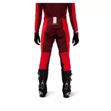 Spodnie motocyklowe Fox Flexair Optical Fluo Red 34-4
