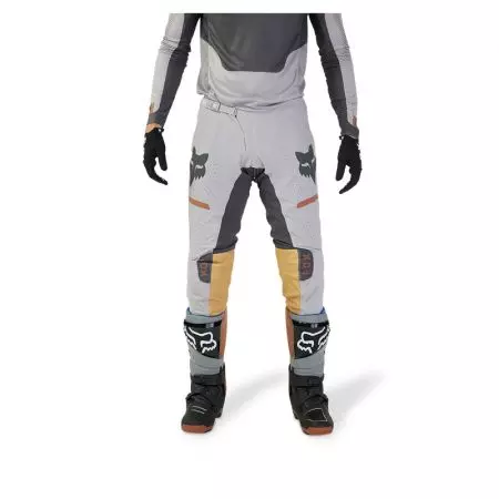 Spodnie motocyklowe Fox Flexair Optical Steel Grey 34-3