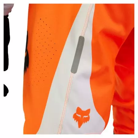 Spodnie motocyklowe Fox Flexair Magnetic Fluo Orange 30-4