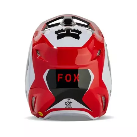 Kask motocyklowy Fox V1 Nitro Fluorescent Red XL-4