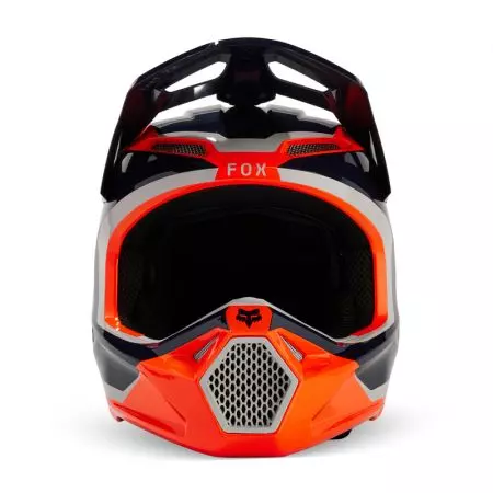 Kask motocyklowy Fox V1 Nitro Fluorescent Orange S-3