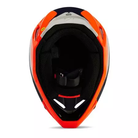Kask motocyklowy Fox V1 Nitro Fluorescent Orange XL-6