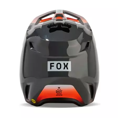 Capacete de motociclista Fox V1 Ballast Cinzento M-4