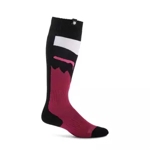 Fox Lady 180 Flora Black Pink OS čarape-1