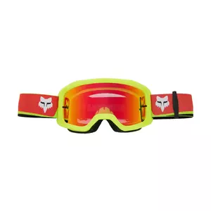 Óculos de proteção para motociclistas Fox Junior Main Ballast Preto Vermelho YOS - 31396-017-YOS
