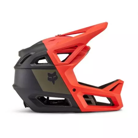 Kask rowerowy Fox Proframe RS Nuf Orange Flame M-1