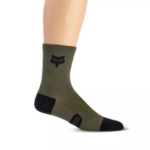 Fox 6 Ranger Olive Green XS S čarape - 31531-099-XS/S