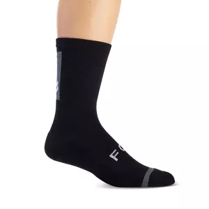Fox 8 Defend Sock Black XS S čarape - 31499-001-XS/S