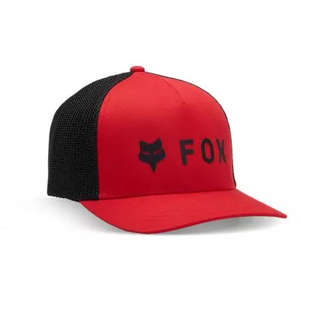 Fox Absolute Flexfit Flame Red SM bejzbol kapa-1
