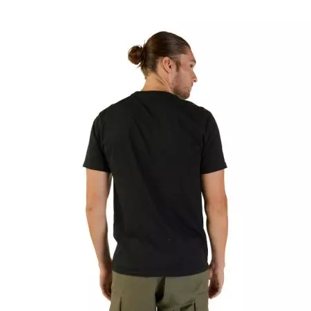 Koszulka T-Shirt Fox Fox Head Black Black L-2