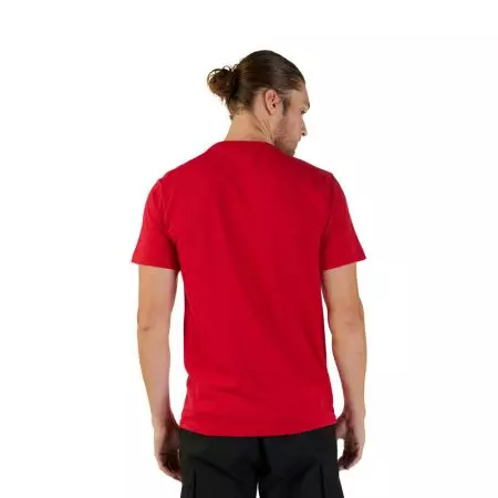 Koszulka T-Shirt Fox Head Flame Red XL-3