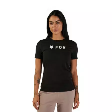 Koszulka T-Shirt Fox Lady Absolute Tech Black L - 31843-001-L