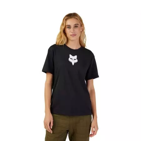 Koszulka T-Shirt Fox Lady Fox Head Black L - 31850-001-L