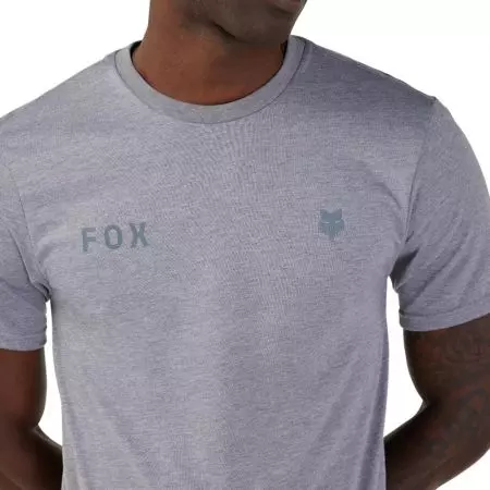 Koszulka T-Shirt Fox Wordmark Tech Heather Graphite L-4