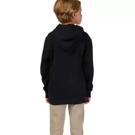Fox Junior Absolute Black YL majica s kapuljačom-2