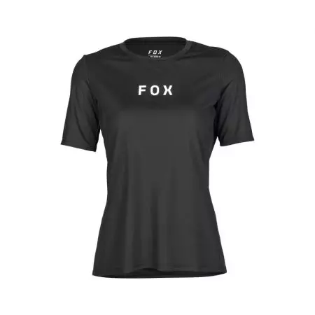 Koszulka rowerowa Fox Lady Ranger Wordmark Black XS-1