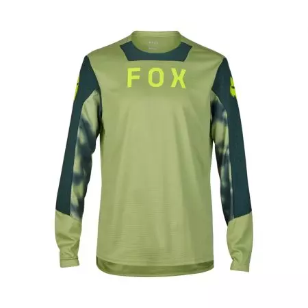 Koszulka rowerowa z długim rękawem Fox Defend Taunt Pale Green L - 32369-275-L