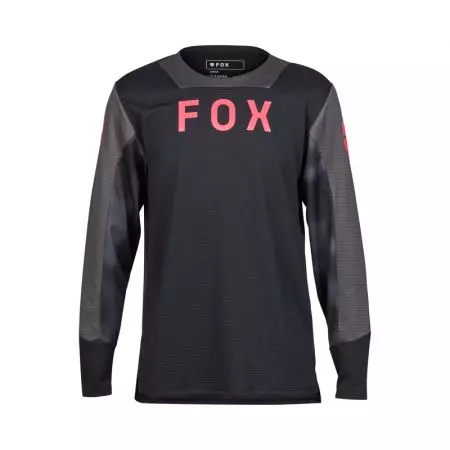 Koszulka rowerowa z długim rękawem Fox Junior Defend Taunt Black YS - 32417-001-YS