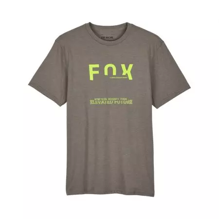 Koszulka T-Shirt Fox Intrude Prem SS Tee Heather Graphite M - 32065-185-M