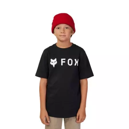 Koszulka T-Shirt Fox Junior Absolute Black YL-2